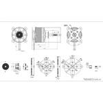 SUNNYSKY X7025 III Brushless Motor 160KV 190KV X-Fixed Wing Series 40cc 3D Airplane Plant Agricultural High Power UAV